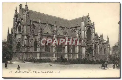 Cartes postales Bordeaux L&#39Eglise Saint Michel