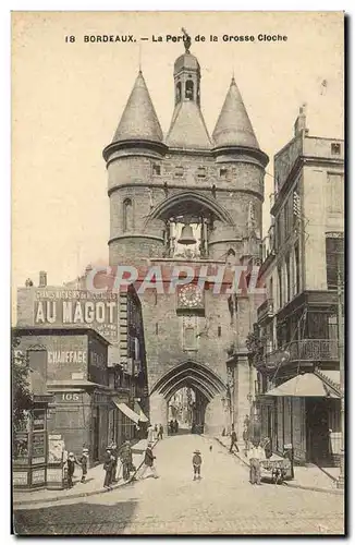 Cartes postales Bordeaux La Porte de la Grosse Cloche