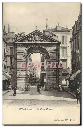 Cartes postales Bordeaux La Porte Dijeaux