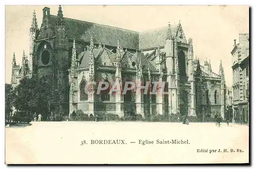 Cartes postales Bordeaux Eglise Saint Michel