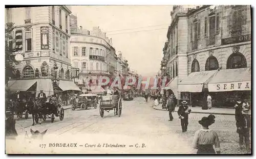 Cartes postales Bordeaux Cours de L'Intendance