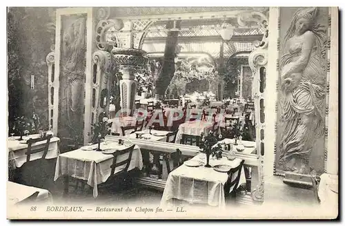 Cartes postales Bordeaux Restaurant du Chapon Fin