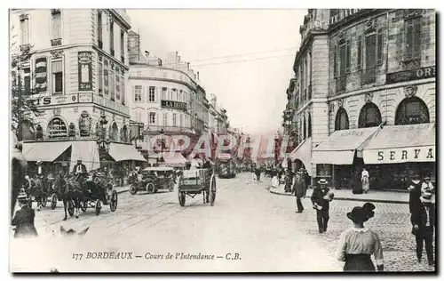 Cartes postales Bordeaux Cours de L'Intendance