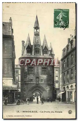 Cartes postales Bordeaux La Porte Du Palais