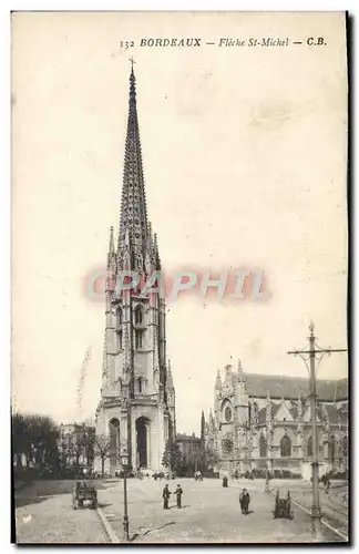 Cartes postales Bordeaux Fleche St Michel