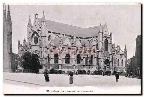 Cartes postales Bordeaux Eglise St Michel