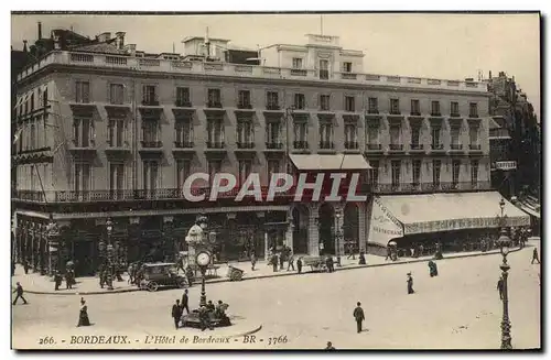 Cartes postales Bordeaux L'Hotel de Bordeaux