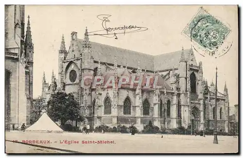 Cartes postales Bordeaux L'Eglise Saint Michel