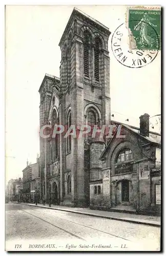 Ansichtskarte AK Bordeaux Eglise Saint Ferdinand