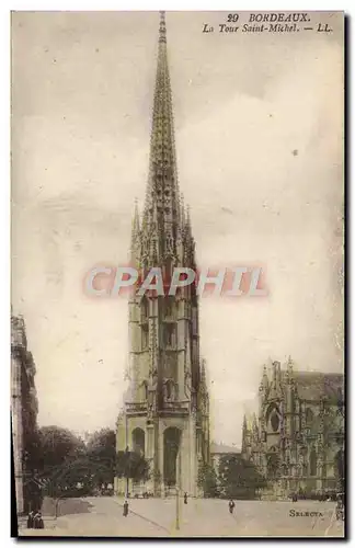 Cartes postales Bordeaux La Tour Saint Michel