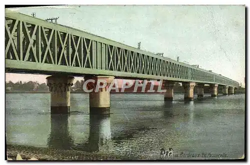 Ansichtskarte AK Bordeaux La passerelle