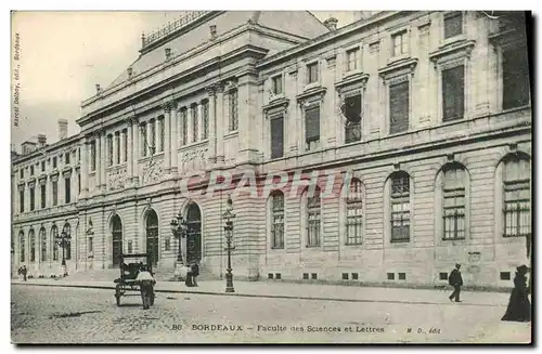Cartes postales Bordeaux Faculte Des Sciences et Lettres
