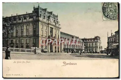 Cartes postales La Gare de St Jean Bordeaux