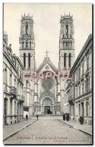 Cartes postales Angers L&#39Eglsie Saint Joseph