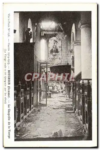 Ansichtskarte AK Bouchoir La Chapelle de la Vierge Militaria