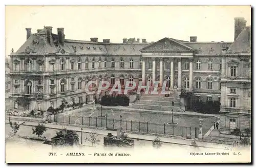 Cartes postales Amiens Palais de Justice