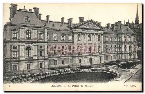 Cartes postales Amiens Le Palais de Justice