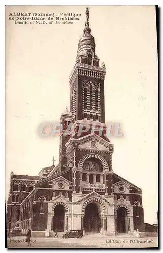 Cartes postales Albert Basilique de Notre Dame de Brebieres