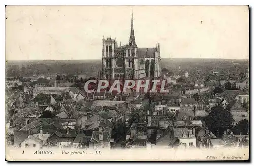 Cartes postales Amiens Vue Generale