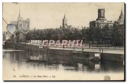 Cartes postales Amiens Le Vieux Port