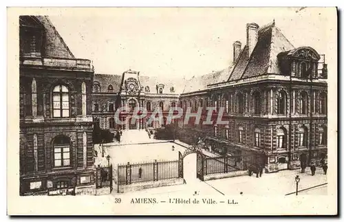 Cartes postales Amiens L&#39Hotel de Ville