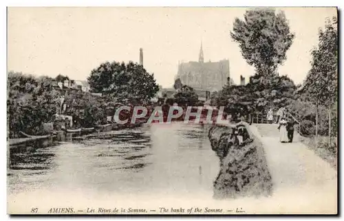 Cartes postales Amiens Les Rives de la Somme