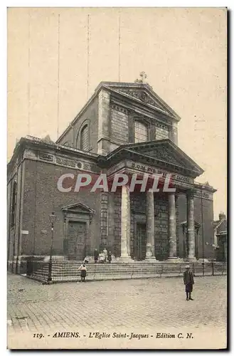 Cartes postales Amiens L&#39Eglise Saint Jacques