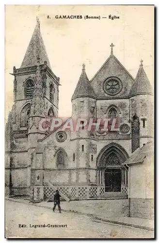 Cartes postales Gamaches Eglise