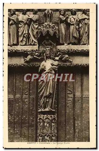 Cartes postales Amiens Cathedrale La Vierge Doree