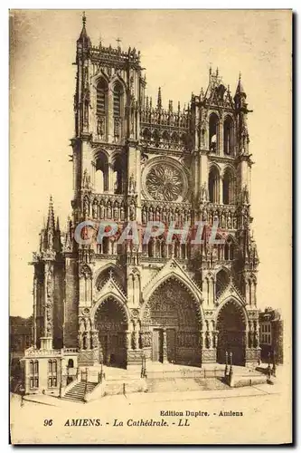 Cartes postales Amiens La Cathedrale