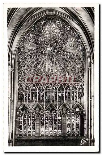Cartes postales Amiens La Cathedrale Rosace du Transept