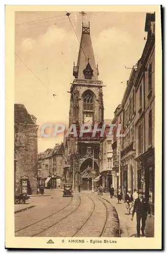 Ansichtskarte AK Amiens Eglise St Leu