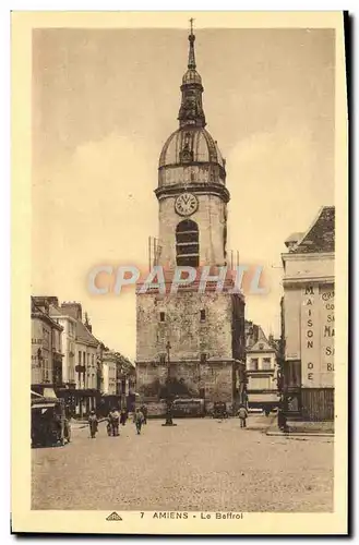 Cartes postales Amiens Le Beffroi