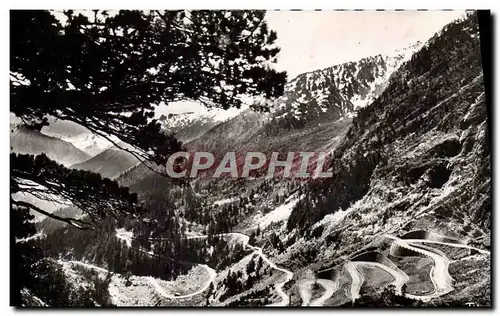 Cartes postales moderne Haute Valle d&#39Aure La nouvelle Route de Cap De Long Les Lacets D&#39Oredon