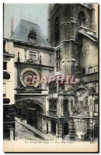 Cartes postales Rouen La Grosse Horloge