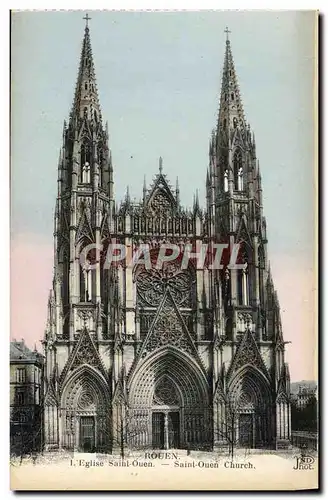 Cartes postales Rouen L&#39Eglise Saint Ouen