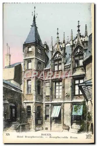 Cartes postales Rouen Hotel Bourgtheroulde