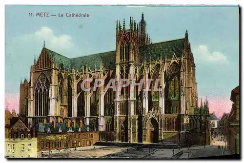 Cartes postales Metz La Cathedrale