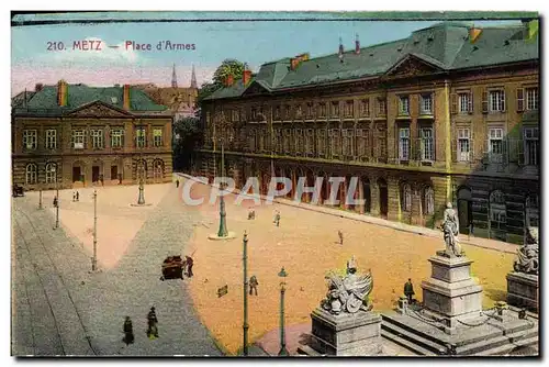 Cartes postales Metz Place d'Armes
