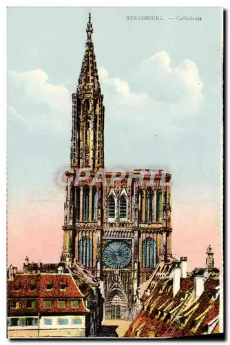 Cartes postales Strasbourg Cathedrale