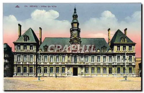 Cartes postales Reims Hotel de Ville