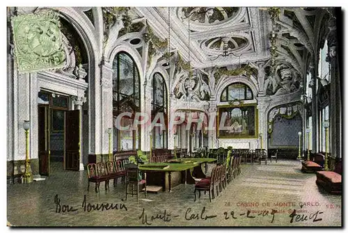 Cartes postales Casino De Monte Carlo Nouvelle salle Schmidt