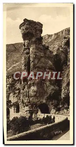 Cartes postales Gorge Du Tarn Pougnadoires Le Tunnel