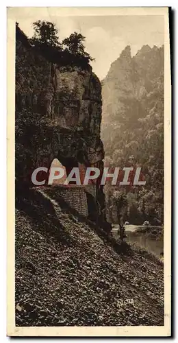 Cartes postales Gorges Du Tarn La Route A La Sortle Des Detroits