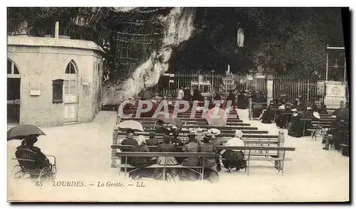 Cartes postales Lourdes La Grotte