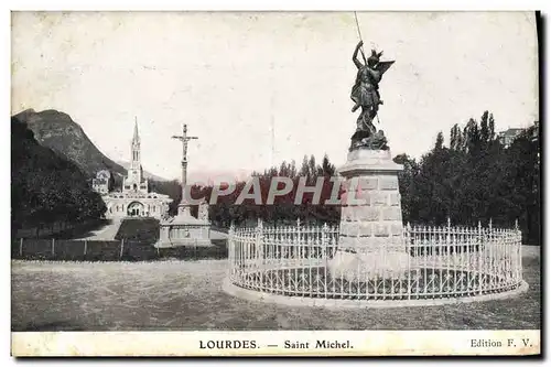 Cartes postales Lourdes Saint Michel