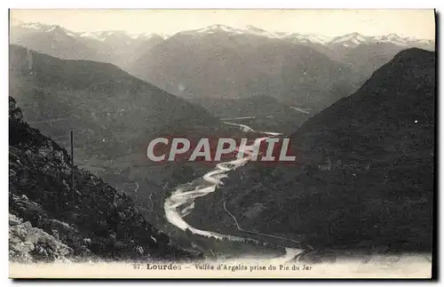 Cartes postales Lourdes Vallee D&#39Argeles Prise Du Pic du Jer