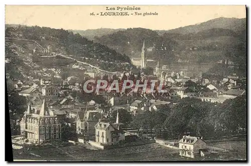 Cartes postales Lourdes Vue Generale