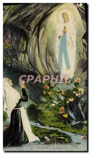 Cartes postales Lourdes L&#39Apparition