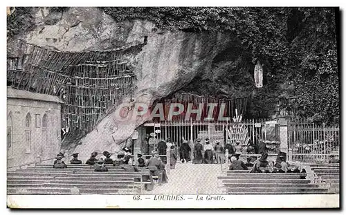 Cartes postales Lourdes La Grotte